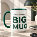 Search for simple green mugs Typography
