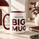 Search for burgundy mugs Masculine