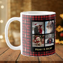 Search for red black coffee mugs Rustic