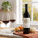 Search for thanksgiving wine labels Watercolor