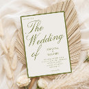 Search for olive wedding invitations Classic
