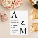 Search for formal engagement party invitations Minimalist