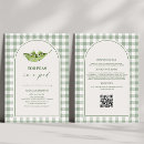 Search for two peas in a pod invitations Kawaii