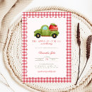 Search for truck baby shower invitations Rustic