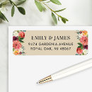 Search for fall return address labels weddings Fall bridal shower
