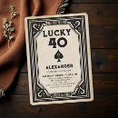 Search for ace of spades invitations Las vegas