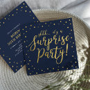 Search for 80th 50th birthday invitations gold