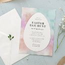Search for painted easter eggs invitations Easter egg hunt