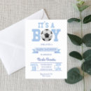 Search for soccer baby shower invitations Sports