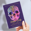Search for dia de los muertos postcards Sugar skull