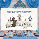 Search for dog birthday banners Celebration