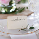 Search for welcome place cards Elegant