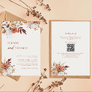 Search for bloom wedding invitations Burnt orange