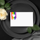 Search for gay place cards Rainbow