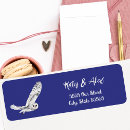 Search for blue owl return address labels Nature
