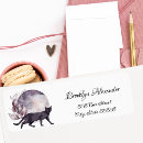 Search for romantic script return address labels Cute pretty romantic
