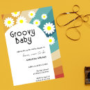 Search for retro baby shower invitations Boho