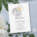 Search for high heel shoes bridal shower invitations Bride