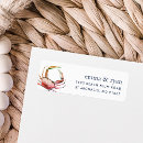 Search for red crab return address labels Coastal