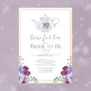 Search for time for tea with the bride to be Vintage