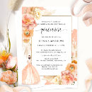 Search for peach quinceanera invitations Glitter