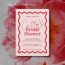 Search for colorful bridal shower invitations Bold