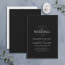 Search for simple elegant typography wedding invitations Calligraphy