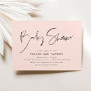 Search for plain baby shower invitations Modern