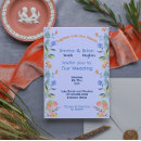Search for anniversary reception invitations Blue