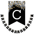 Search for black and gold bunting flags Celebration