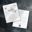 Search for affordable all in one wedding invitations Calligraphy script