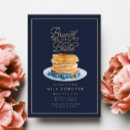 Search for pancake bridal shower invitations Bride