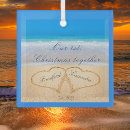 Search for sand christmas tree decorations Our 1st christmas