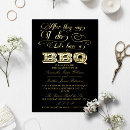 Search for barbeque wedding invitations Typography