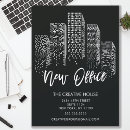 Search for new office address invitations Moving