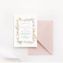 Search for frame bridal shower invitations Calligraphy