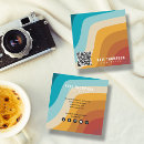Search for colourful rainbow business cards Retro