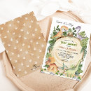 Search for dinosaur baby boy shower invitations Prehistoric