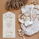 Search for cute elephant baby shower invitations Little peanut