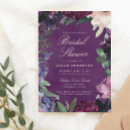 Search for eggplant bridal shower invitations Elegant