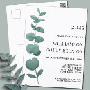 Search for family reunion postcards Greenery