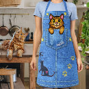 Search for orange cat aprons Cats