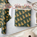 Search for emerald green and gold wrapping paper Trendy