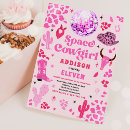 Search for space cowgirl birthday invitations Cowgirl rodeo party