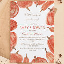 Search for halloween baby girl shower invitations Pumpkin