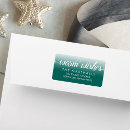 Search for warm wishes return address labels Elegant