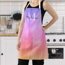 Search for pink and purple aprons Modern
