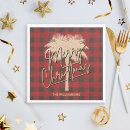 Search for plaid christmas napkins Modern