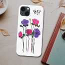 Search for purple floral iphone cases Flowers