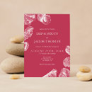 Search for sea shells wedding invitations Modern